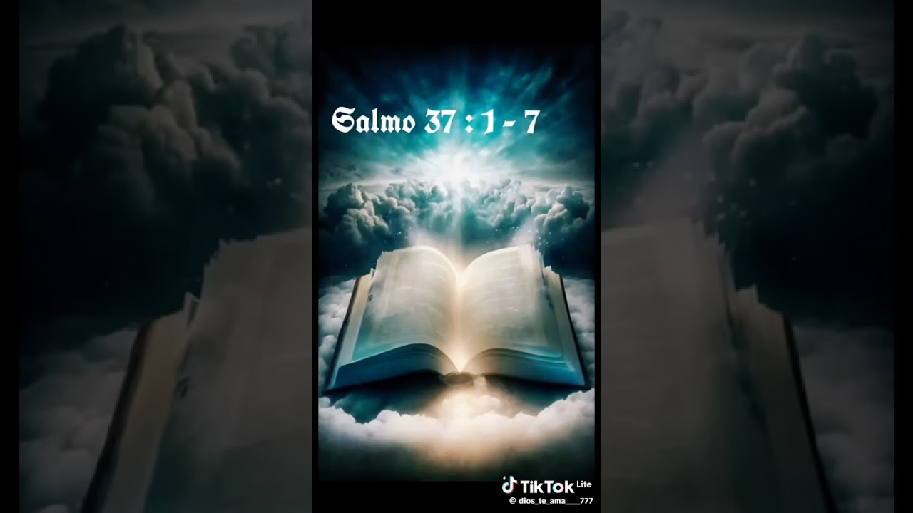Salmo 37, No pierdas tu tiempo mal poniendo a un Hijo de DIOS✨