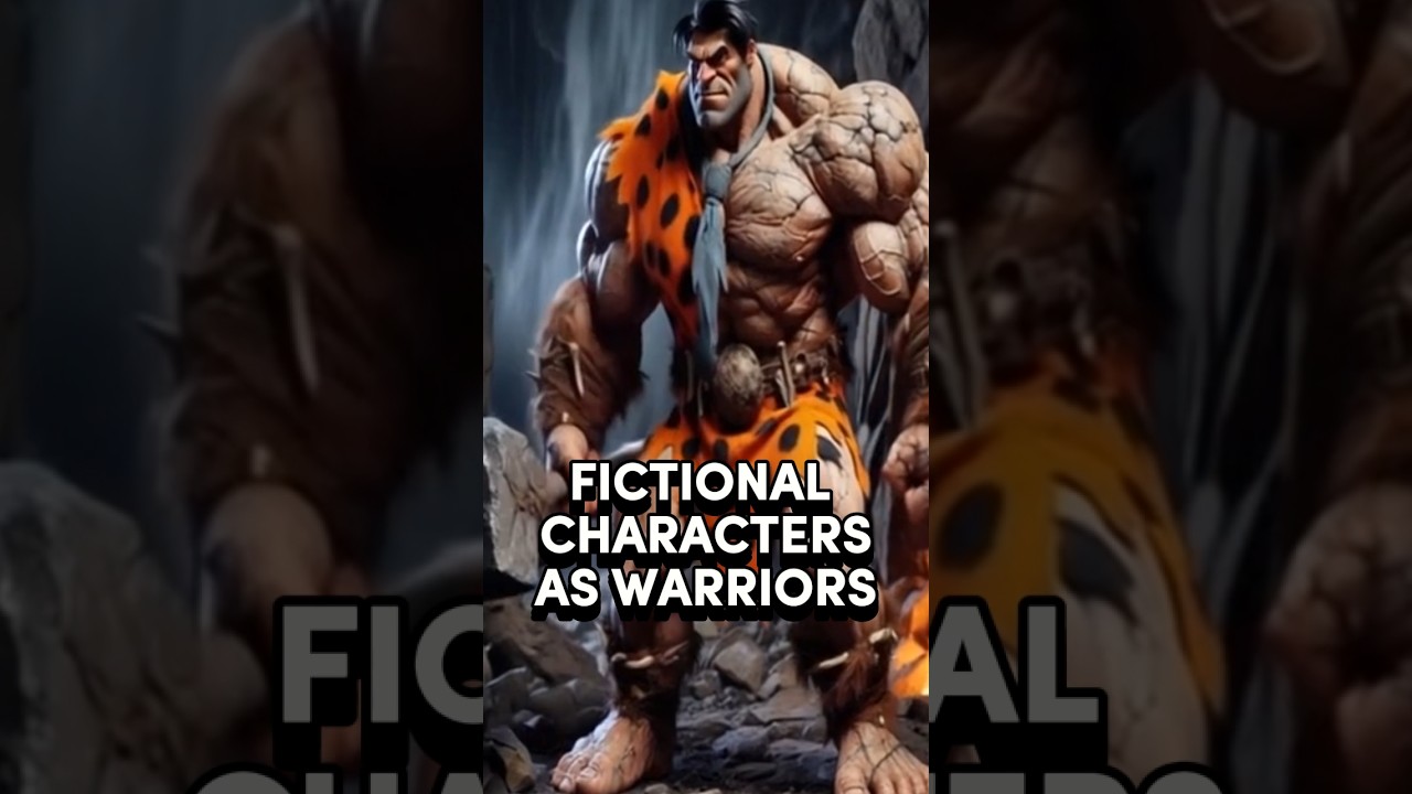 Fictional characters as warriors #mutation #transformation #reels #shorts #cartoon #animation