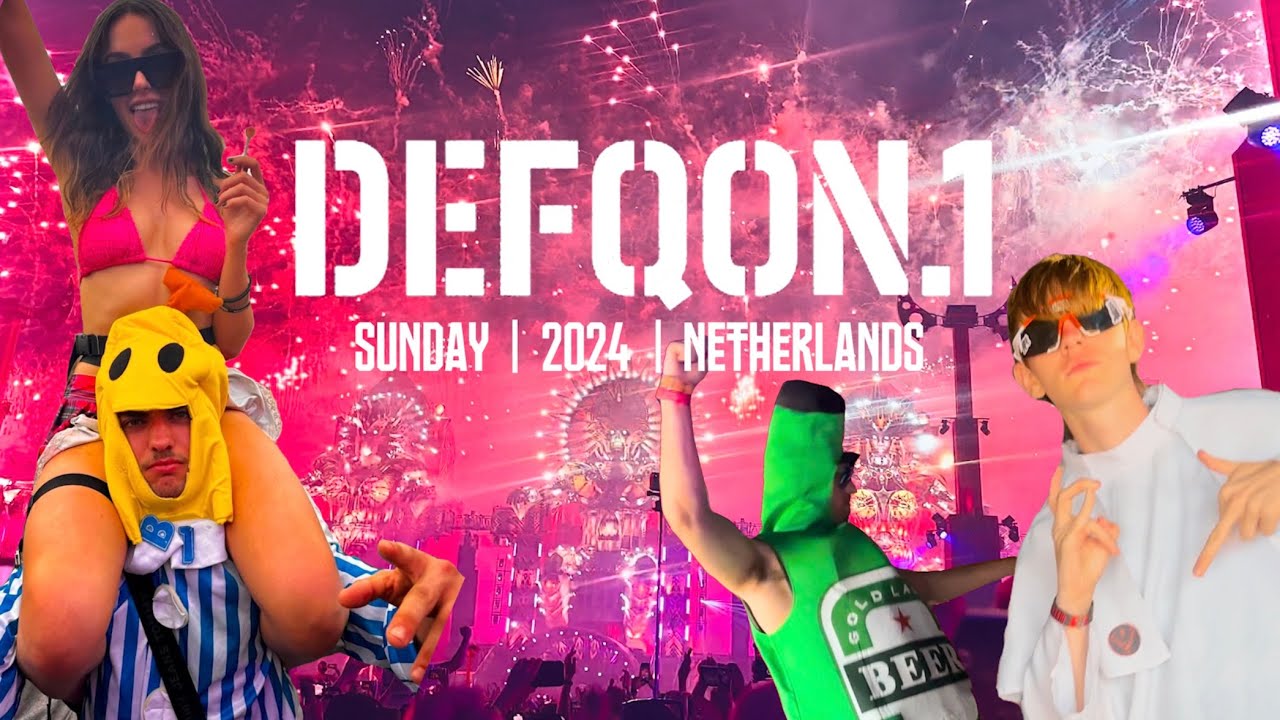 DEFQON 1 2024 RAVE VLOG SUNDAY
