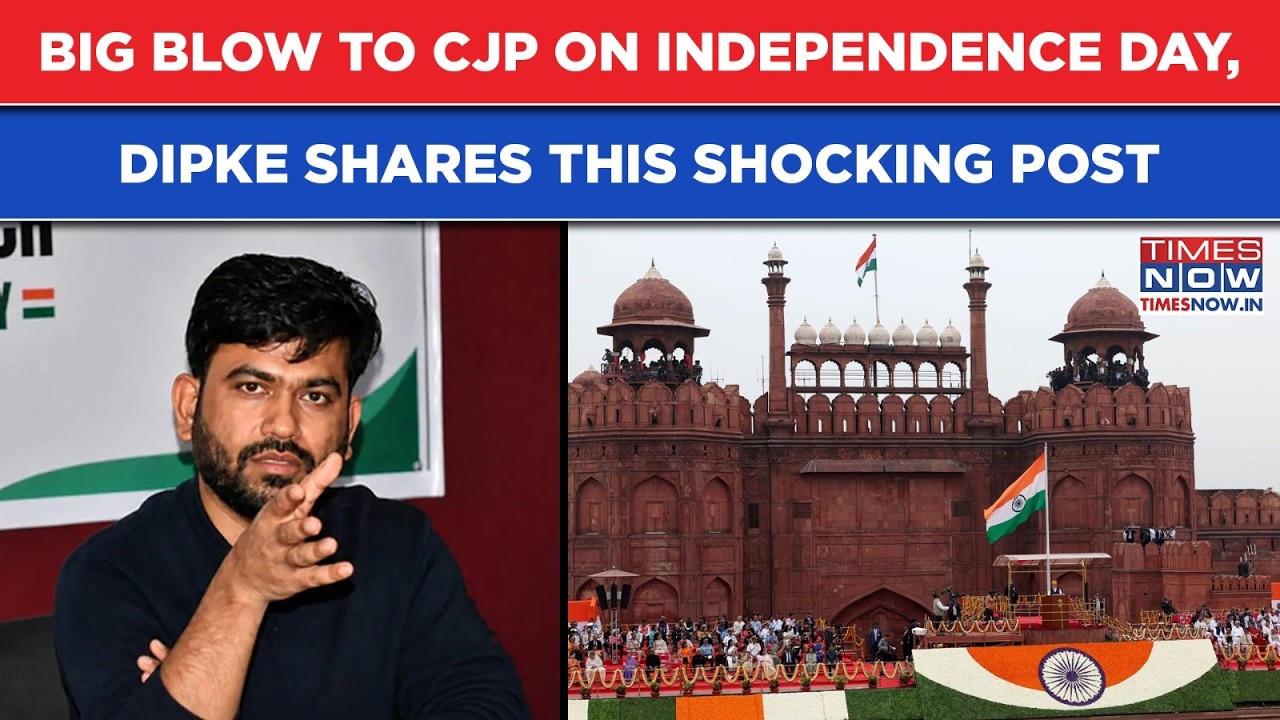 Big Blow To CJP On Independence Day, Abhijeet Dipke Shares This Post, 'July 20 Reminder' | Watch