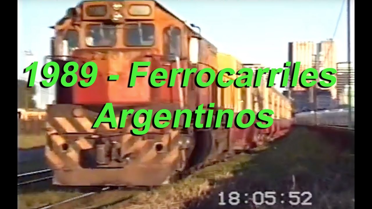 1989 Estacion Retiro- una tarde en la via - Buenos Aires
