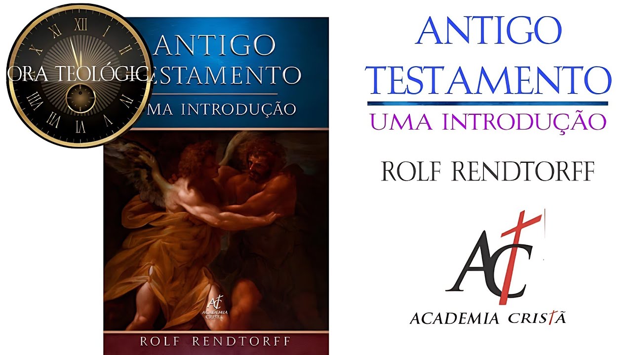 ANTIGO TESTAMENTO, UMA INTRODUÇÃO - Rolf Rendtorff (ACADEMIA CRISTÃ). #livros #teologia 