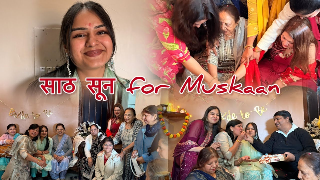 Muskaan’s Saath Soon 💛 | Pre-Wedding Celebration | Full Family Enjoyment 🎉💃