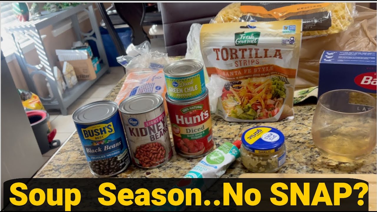 It's Soup Season....Budgeting Groceries