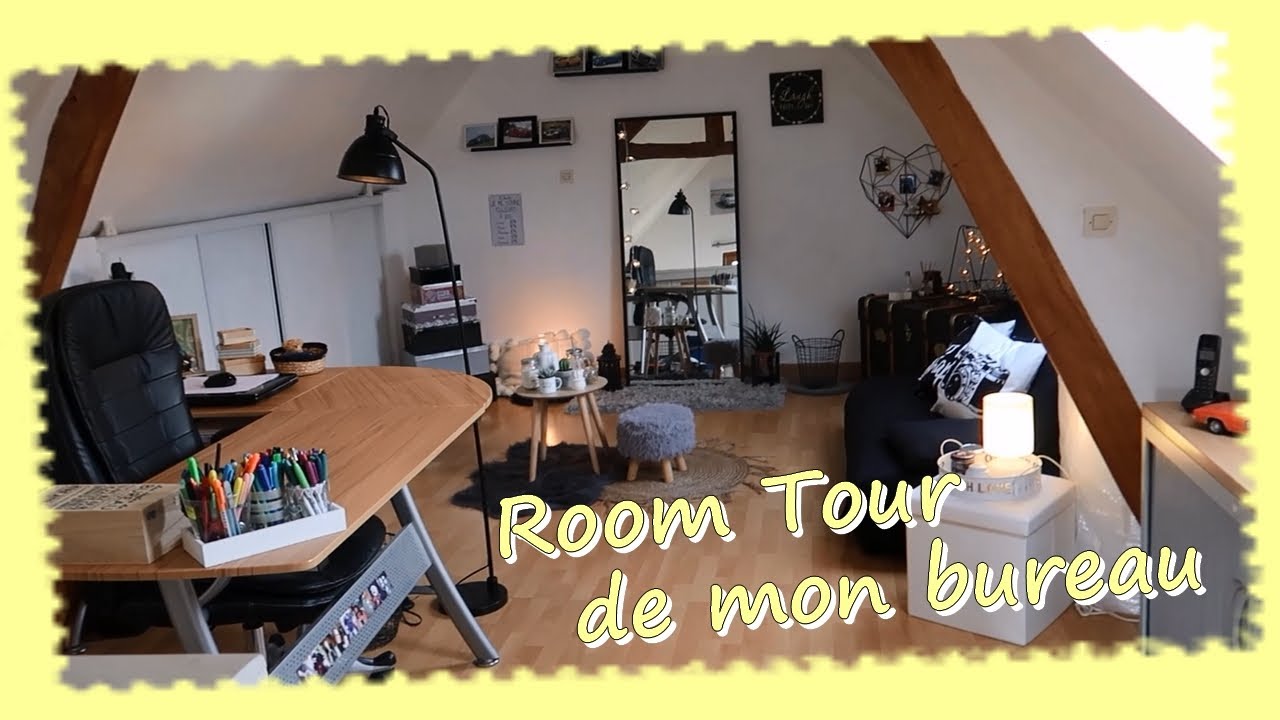 Room Tour de mon bureau ... Industriel Cocooning ...