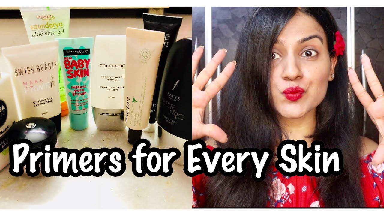 Top 10 Primers In India for Oily/ Normal / Dry Skin | Affordable Primers For All Skin Types