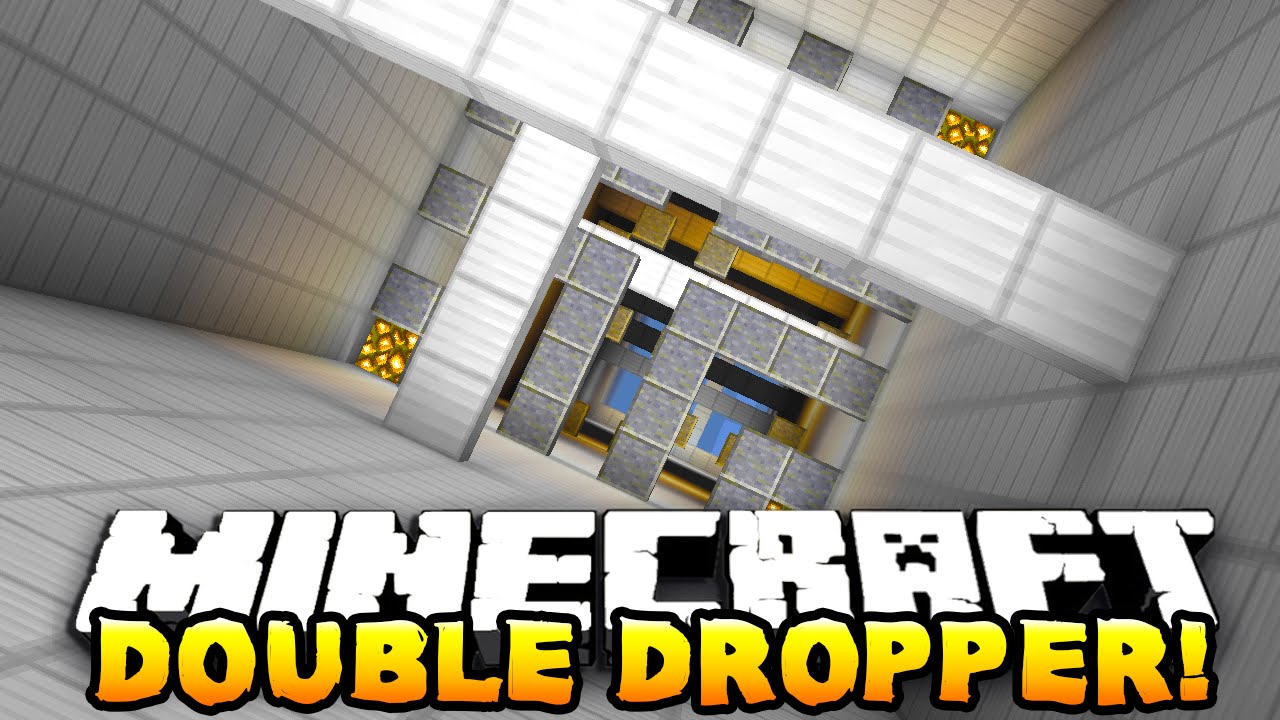 Minecraft - THE DOUBLE DROPPER! (Insane Dropper Map!) - w/ Preston & Lachlan