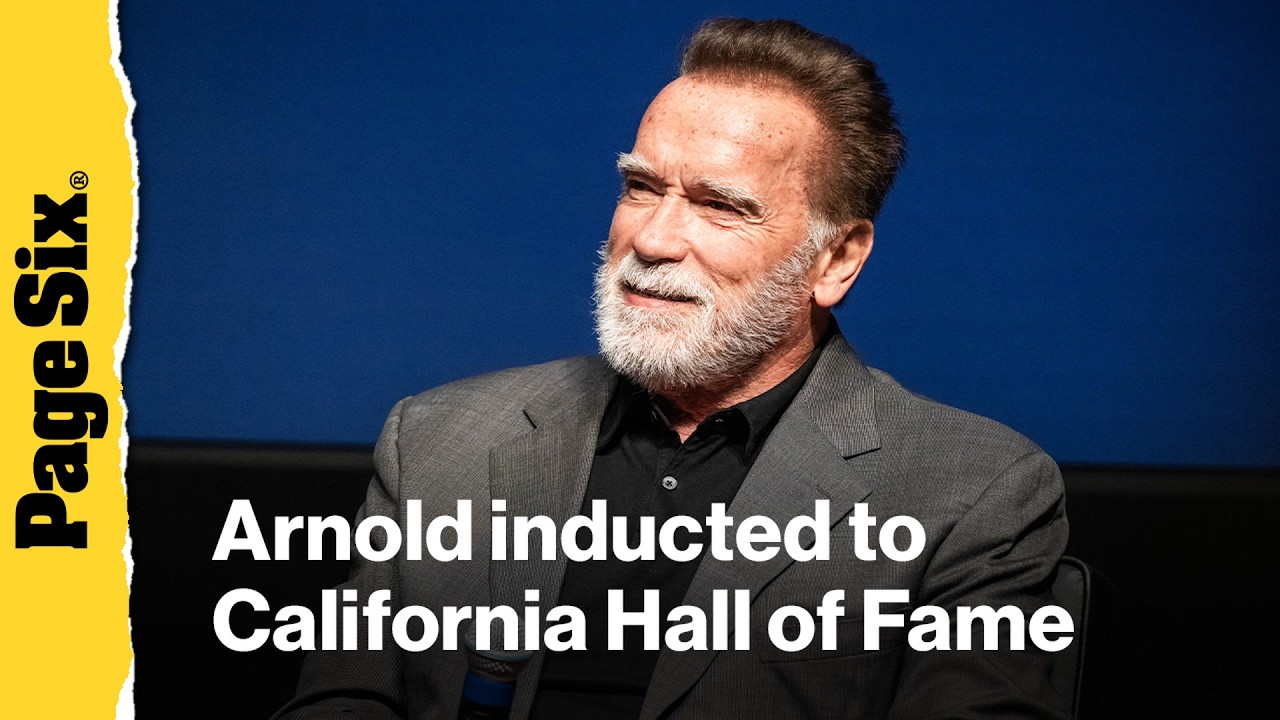 Arnold Schwarzenegger inducted to California Hall of Fame