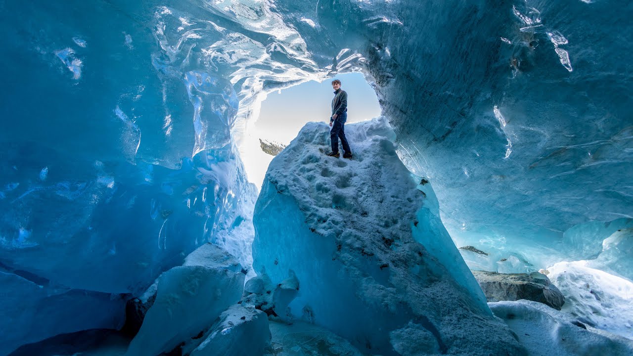 GHIACCIAIO DEL MORTERATSCH ❄️ un paradiso ghiacciato!