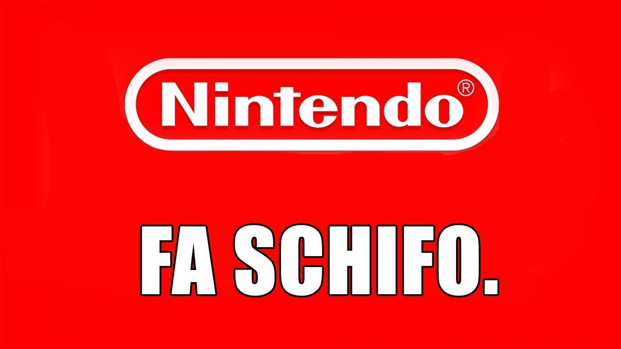 Nintendo fa schifo.