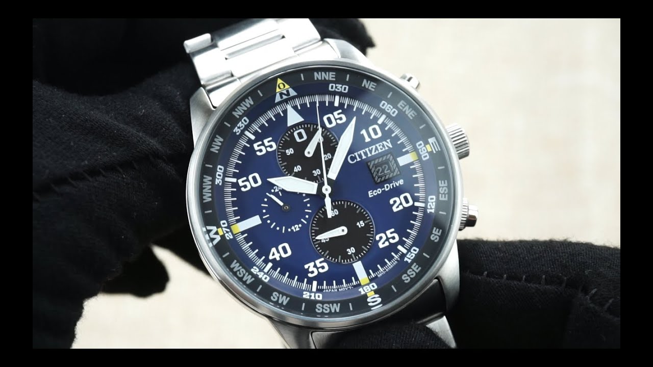 CITIZEN ECO-DRIVE CHRONOGRAPH CA0690-88L