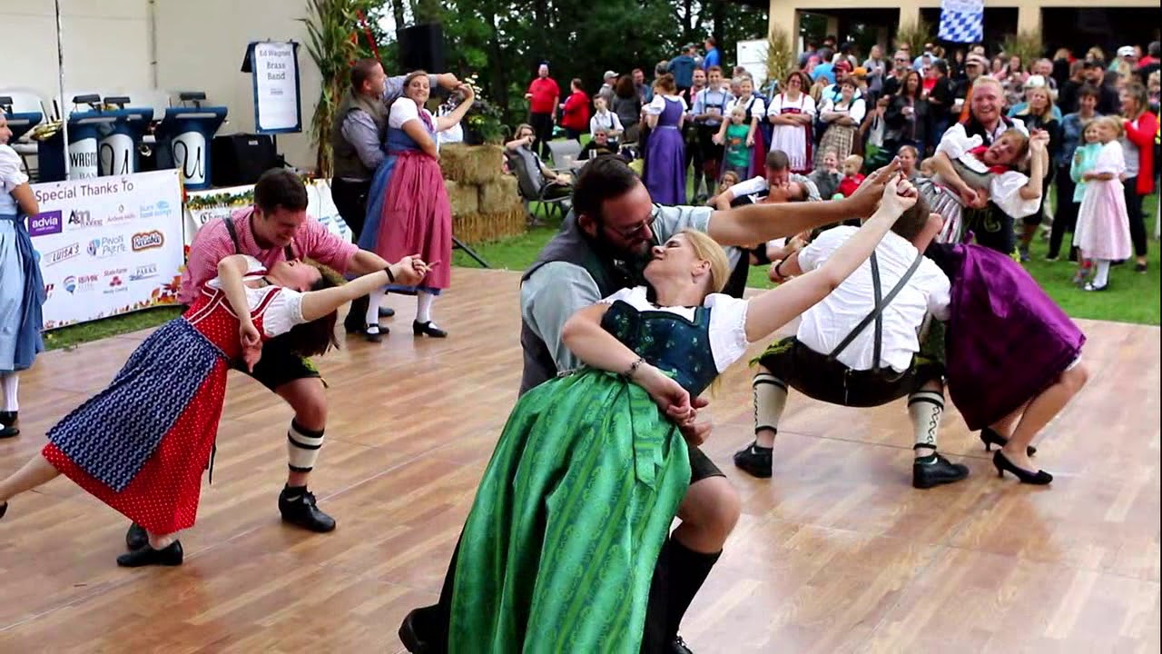 Oktoberfest dancing