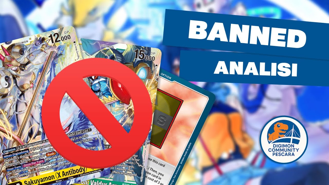 ANALISI BAN LIST | DIGIMON TCG
