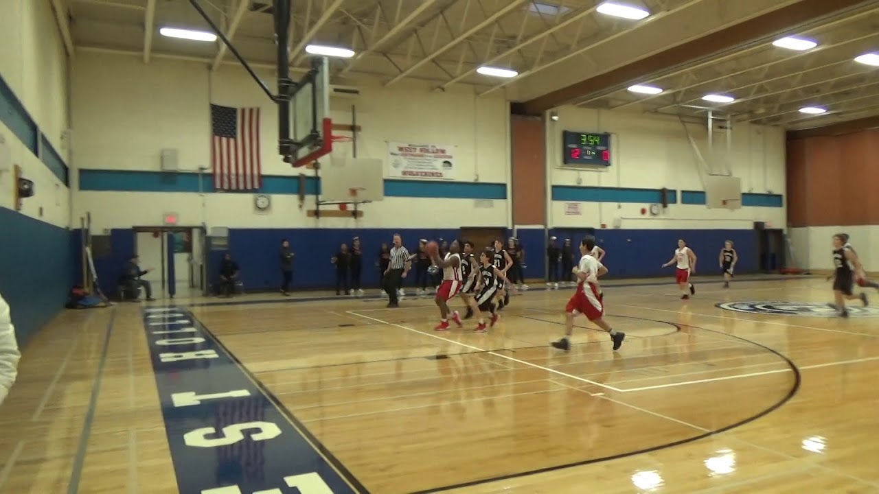 West Hollow Basketball versus Babylon Black 7th Grade Part 1