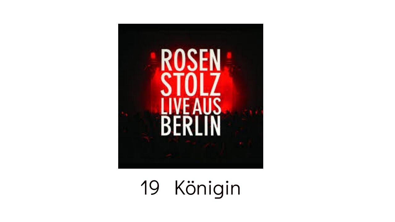 19   Königin - Rosenstolz Live aus Berlin