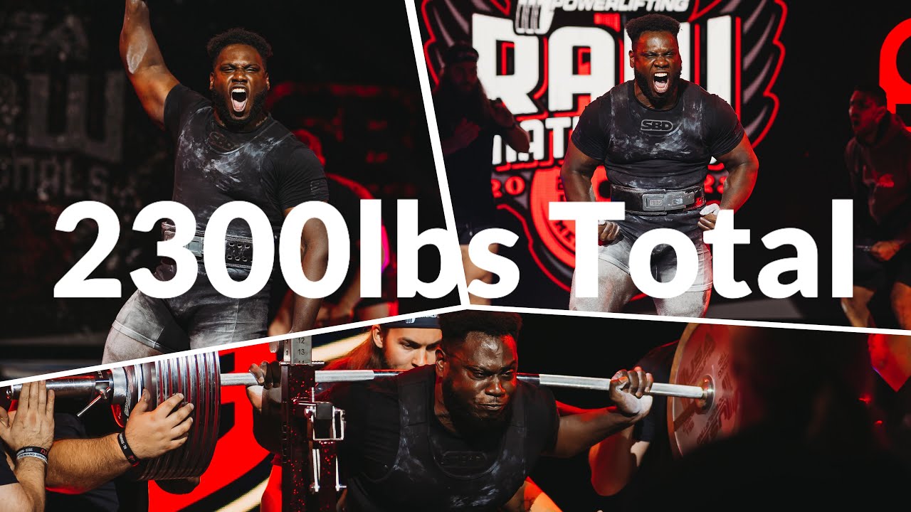 1045kg @ 119.5kg BW | Rondel Hunte | Road to Nationals Ep. 6 | FINALE