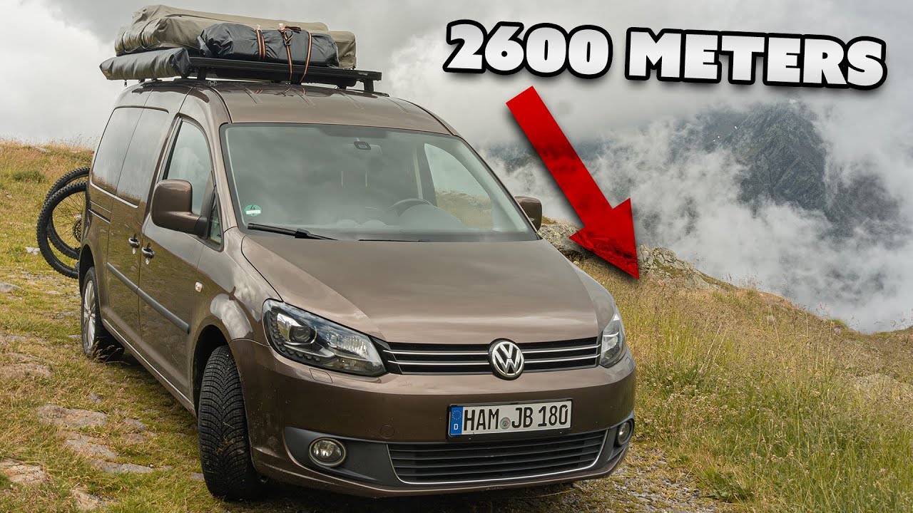 Travelling the Alps! ROADTRIP 2023 | VW Caddy Maxi Camper