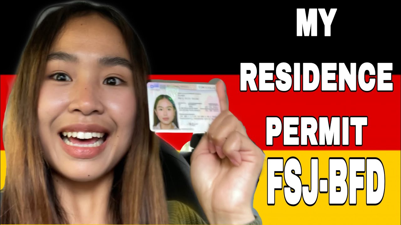 MY RESIDENCE PERMIT IN GERMANY 🇩🇪 (FSJ-BFD)