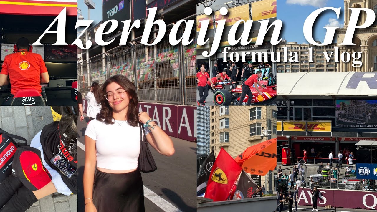 Formula 1 Vlog: Azerbaijan Grand Prix 🏎️🏆🏁