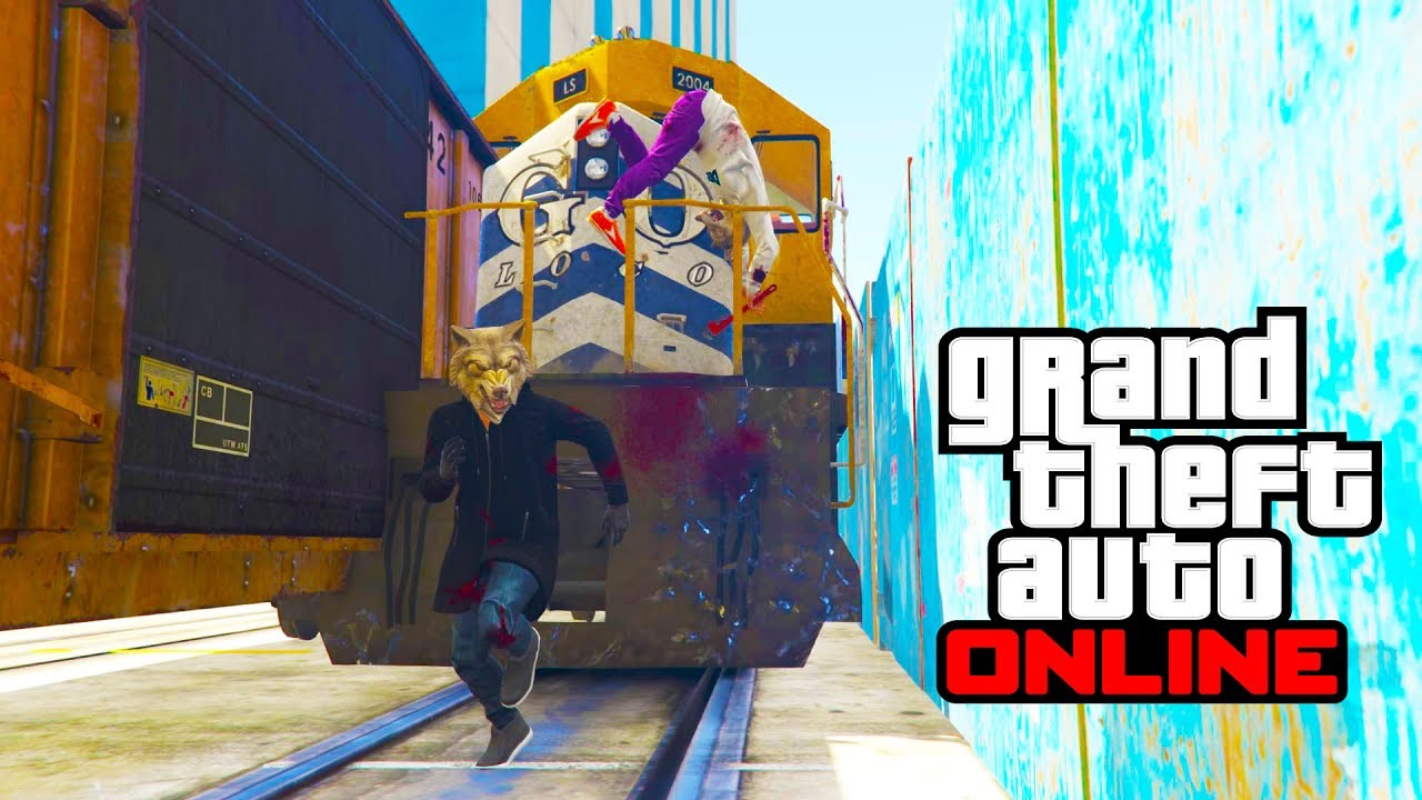 &iexcl;RUNNERS VS TREN! - ME VA ARROLLAR EL TREN!!! - GTA ONLINE | ALKIMYSTA