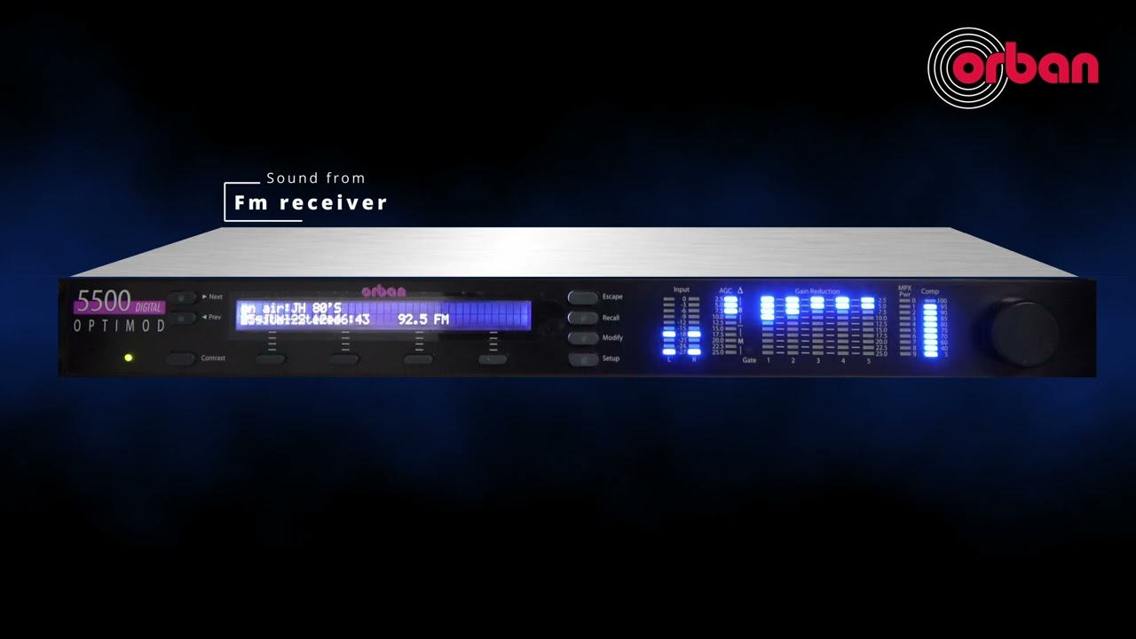 Preset ❤ JH 80'S ❤ ORBAN OPTIMOD 5500i - FM