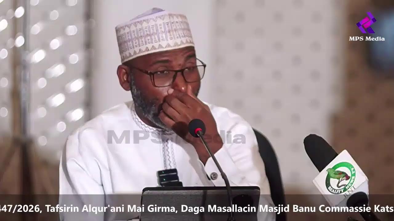 Sake Nunawa (Replay): Tafsirin Alqur'ani, Ramadan (26) 1447/2026, Daga Masjid Banu Commassie KTN.