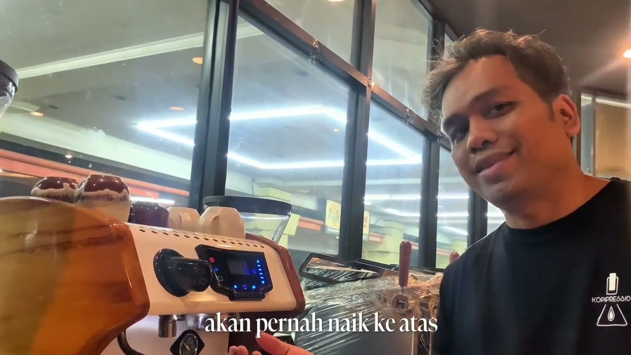 Laspaziale dream mesin espresso italy double boiler degan keunikan dan idealis pabrikan