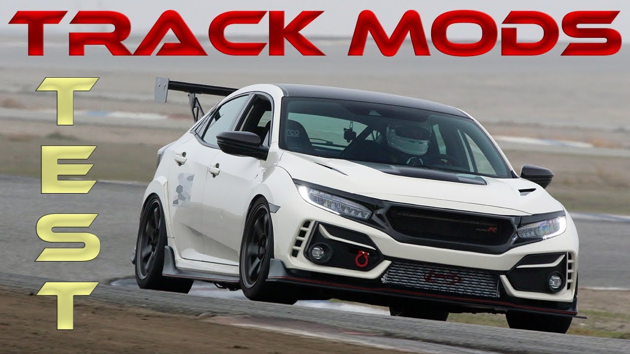 Testing new track mods at Buttonwillow - Civic Type R FK8
