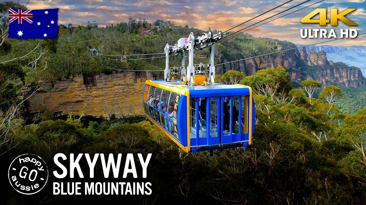 RIDING THE SKYWAY Above the Blue Mountains!