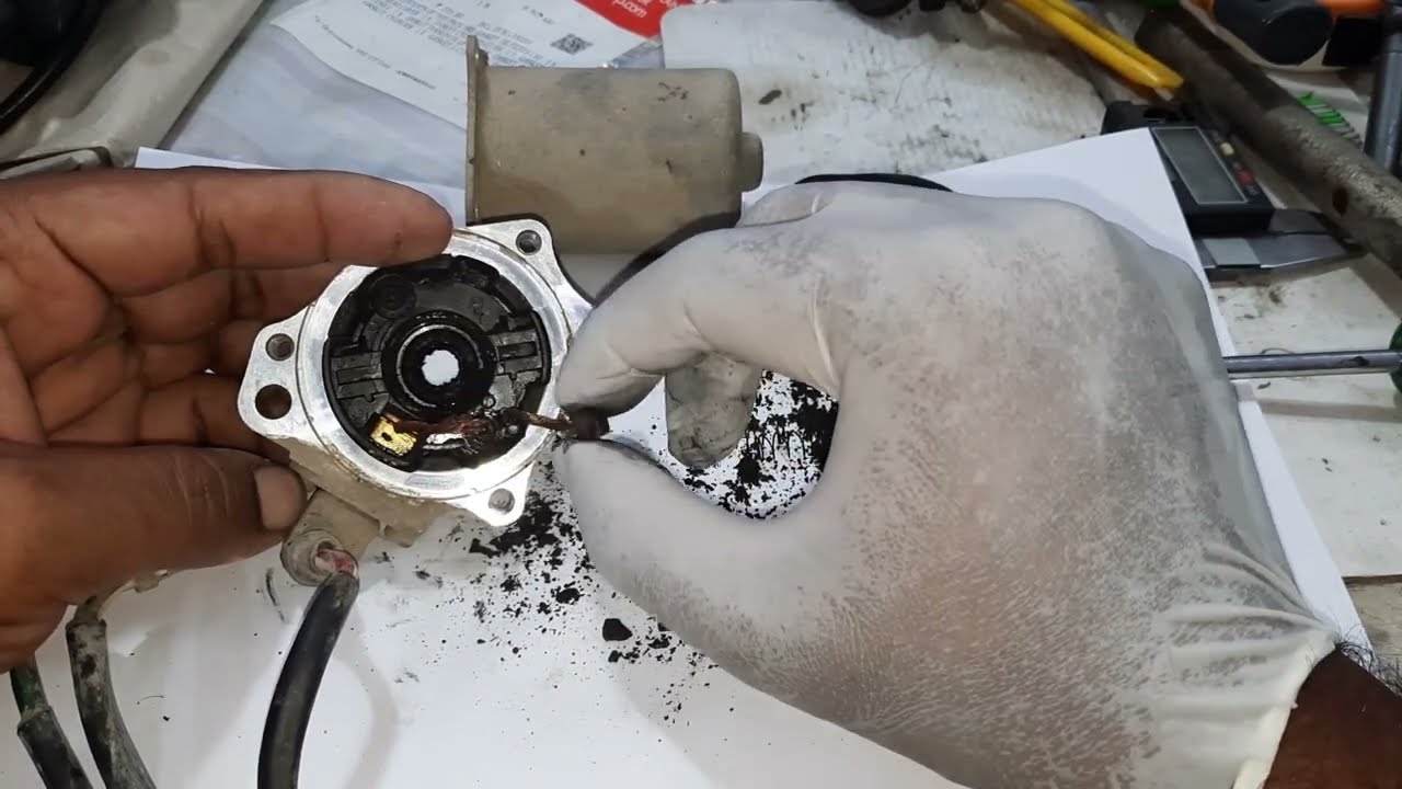 How to repair Self Motor of honda Activa/Activa 125