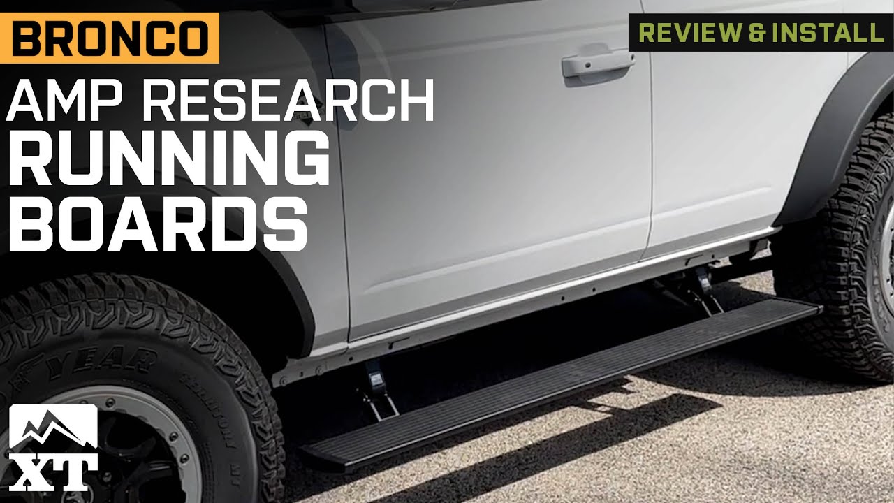 2021-2023 Ford Bronco 4-Door Amp Research PowerStep Running Boards Review & Install