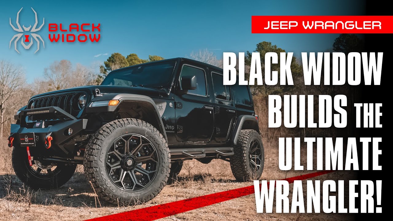 Black Widow brings the HEAT with the Jeep Wrangler!