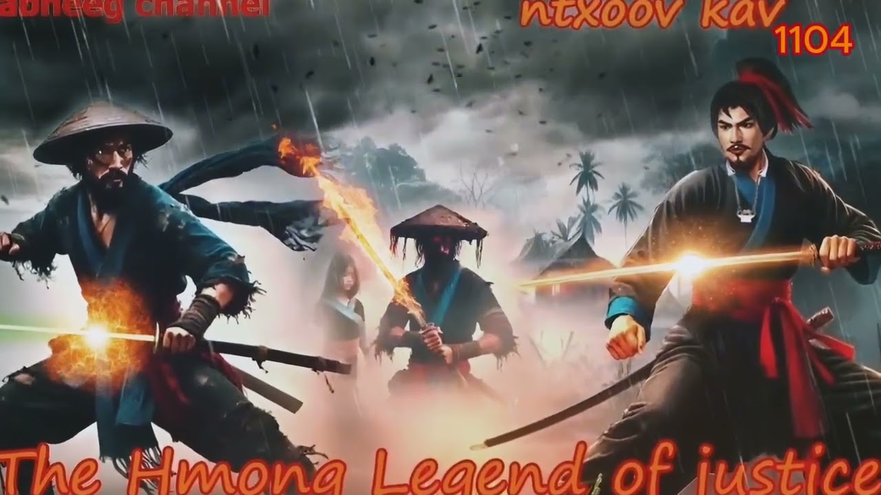 Ntxoov kav The Hmong Legend Part 1.104 - Yawg Liaj Nrob - Sword fighter for justice