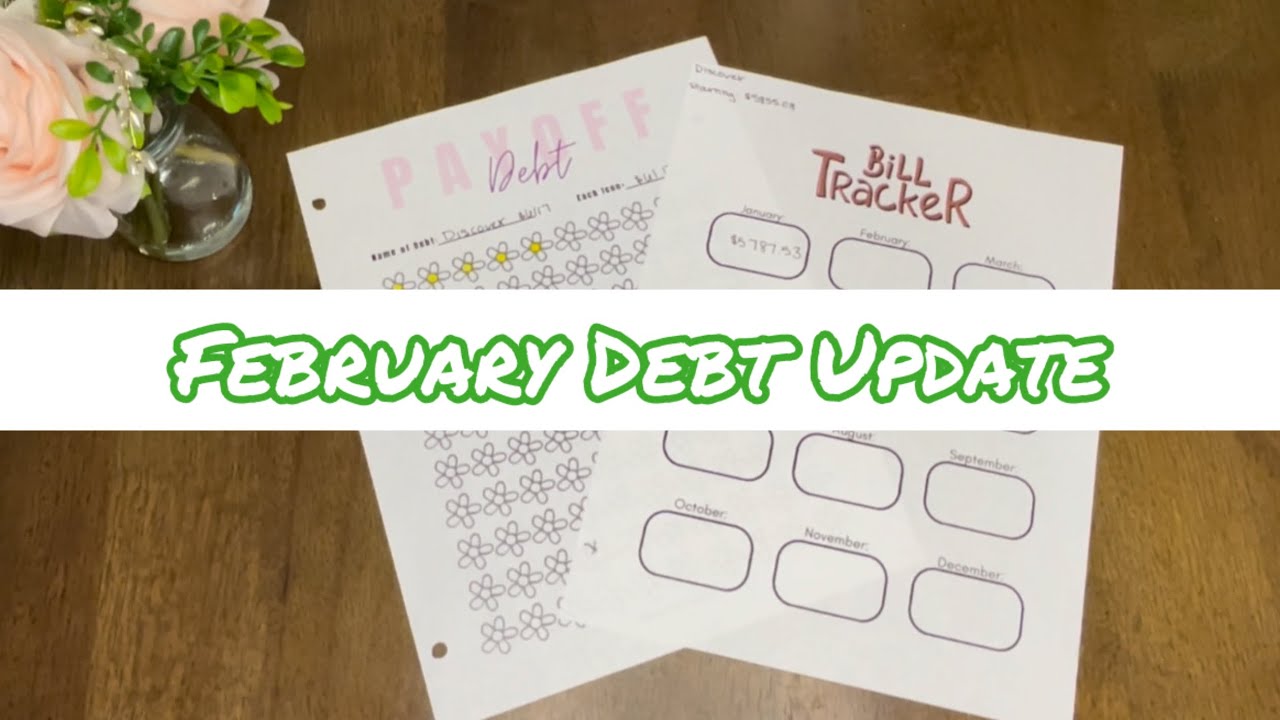 February Focus Debt Update | 🌸 One small step at a time 🌸 | Paying off Debt 