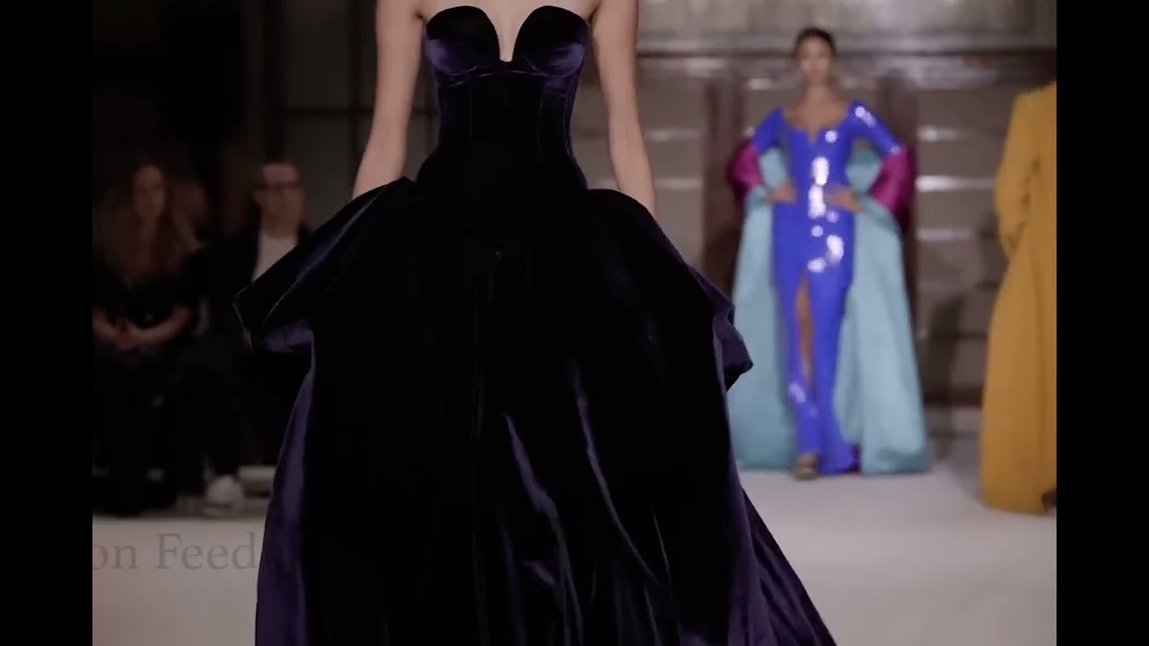 Aqua Parios walks Sergio Hudson fall winter 2026 fashion show