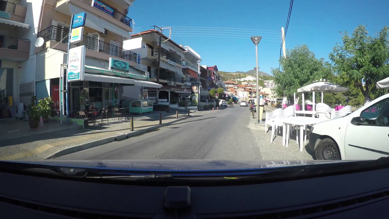 Vožnja kroz Neos Marmaras (Grčka) 2015 - drive through Neos Marmaras -(Greece)
