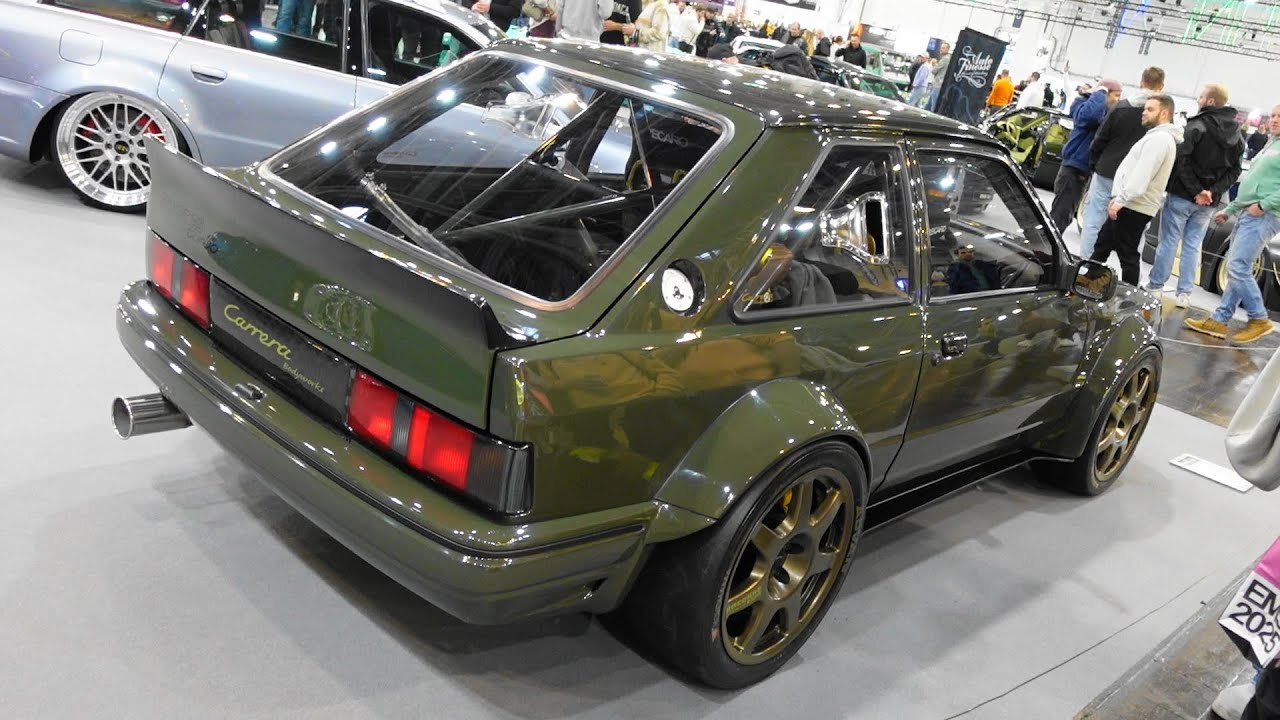Ford Escort MK4 RS Turbo "Black Olive" - Carrera Bodyworks - Essen Motor Show 2025