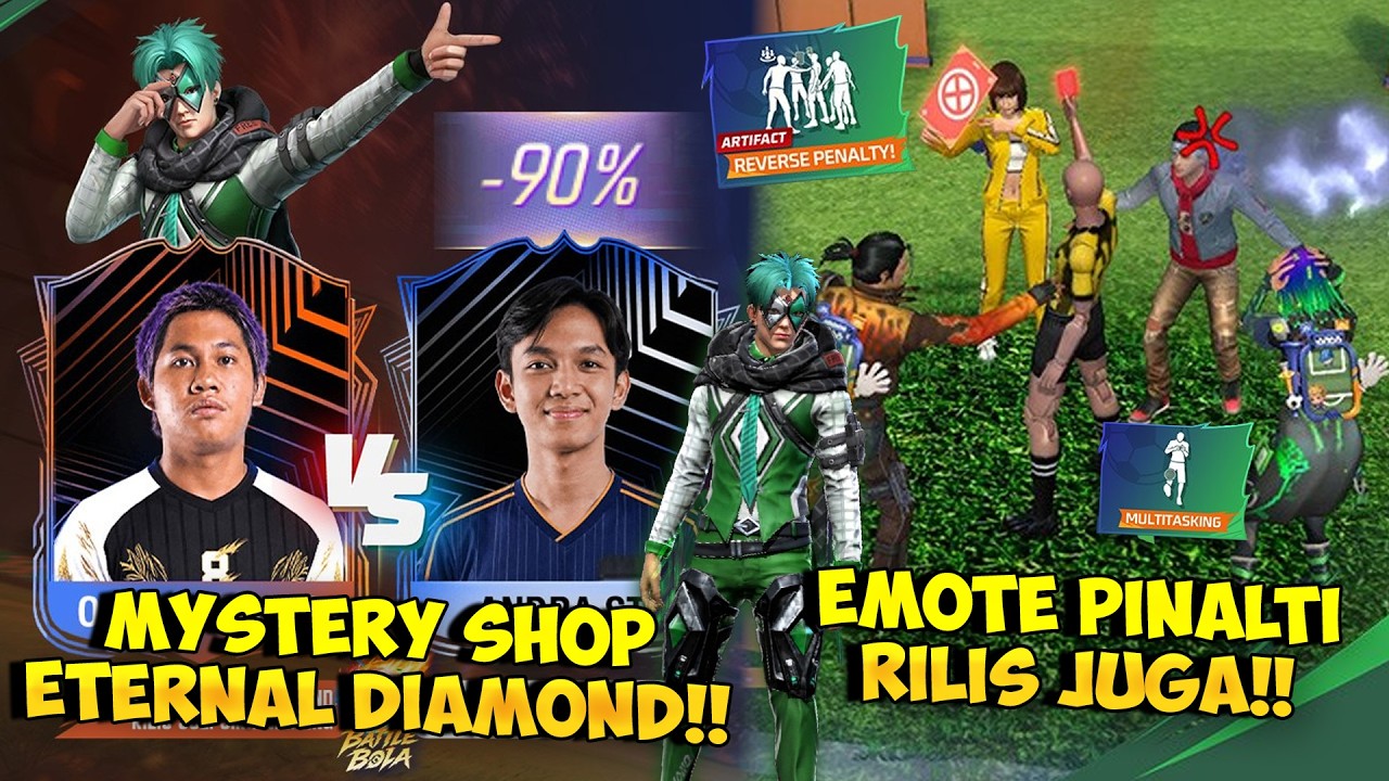 MYSTERY SHOP ETERNAL DIAMOND !! Bocoran Tangal Rilis Emote Protes Finalti Baru & Emote Multitasking