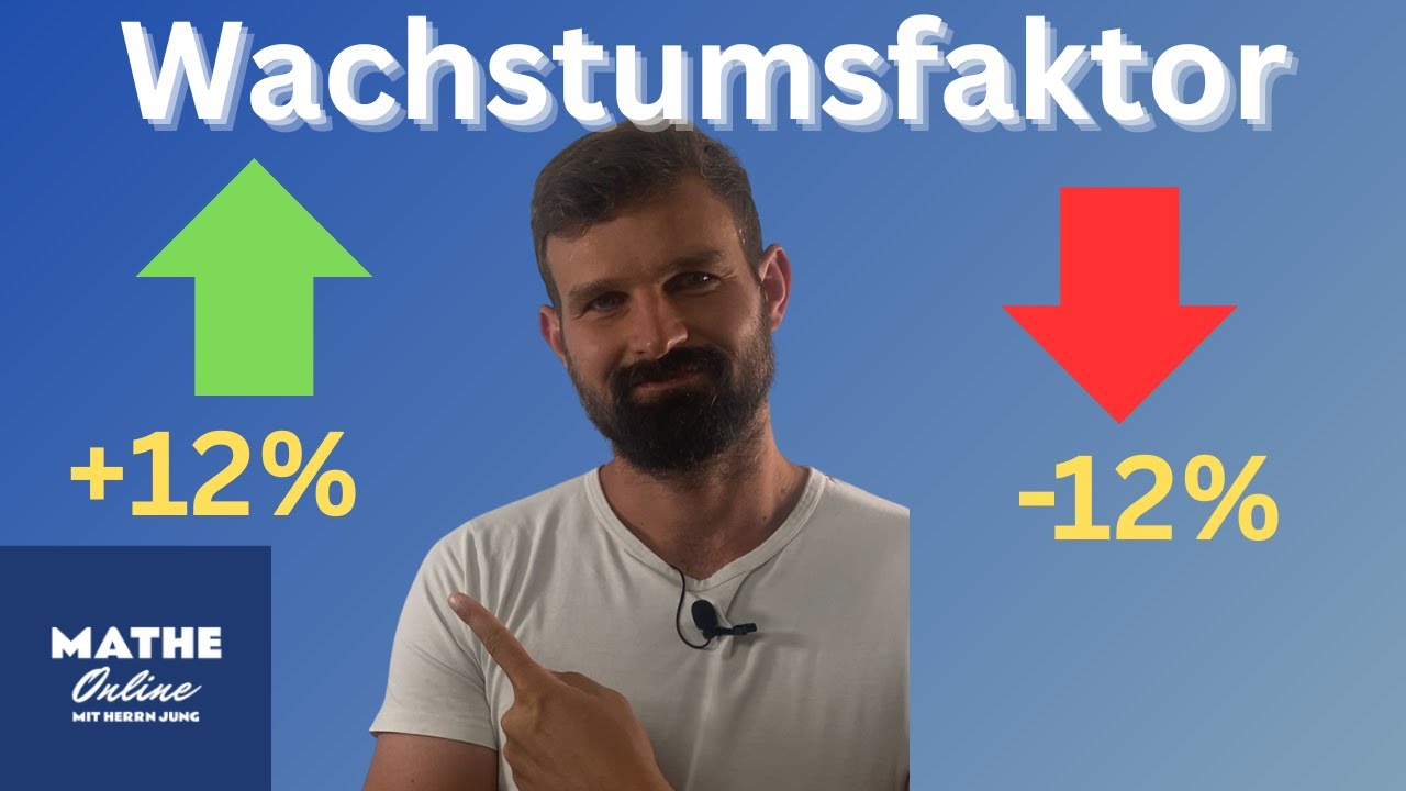 Wachstumsfaktor bestimmen – so machst du NIE wieder Fehler! 📈