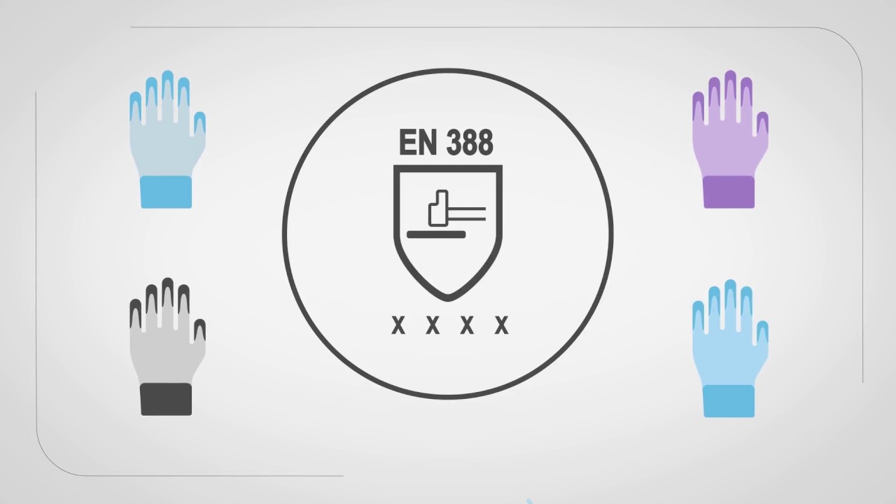 Ansell EN 388 Animation PT
