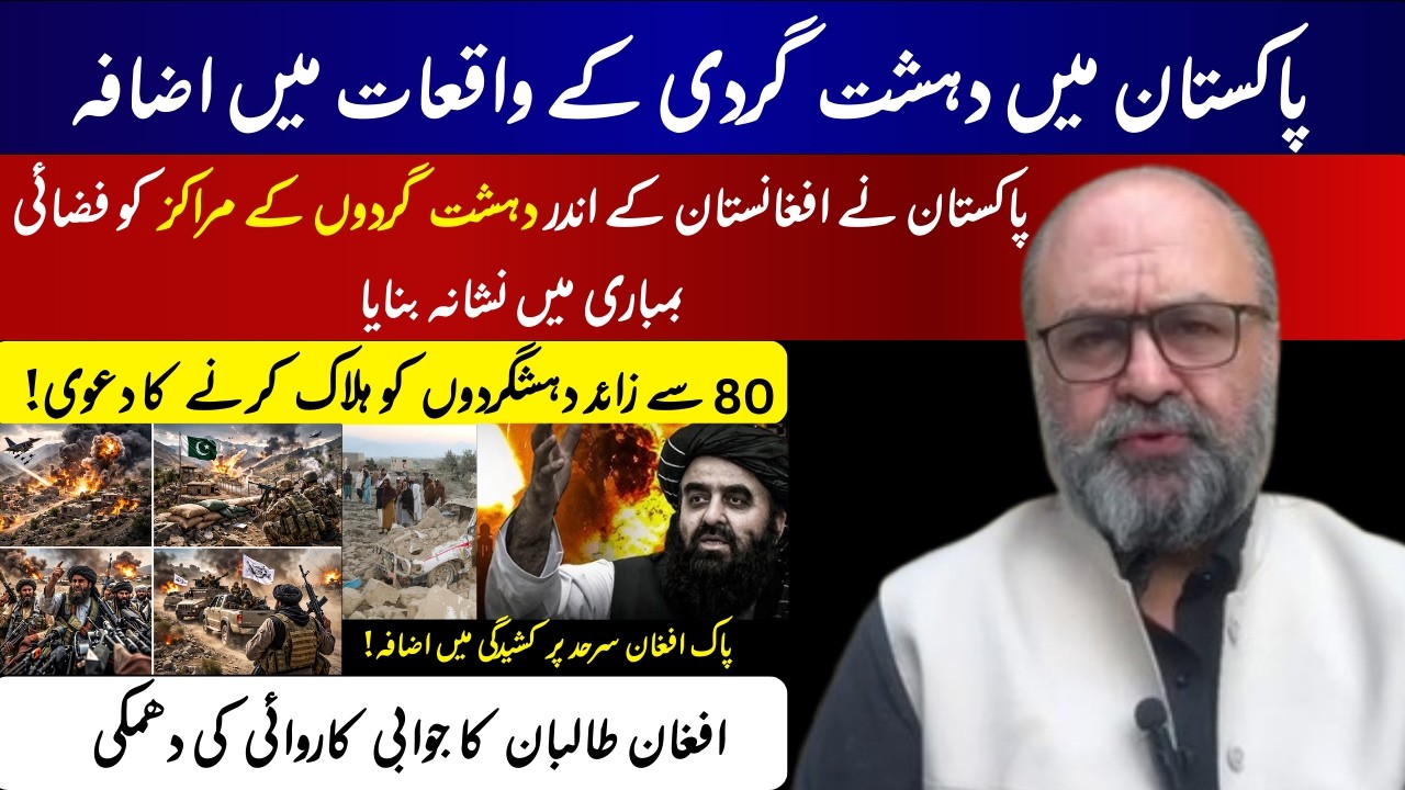 Pakistan Airstrikes in Afghanistan | 80 Militants Killed? | Afghan Taliban Threat | Tensions Rise