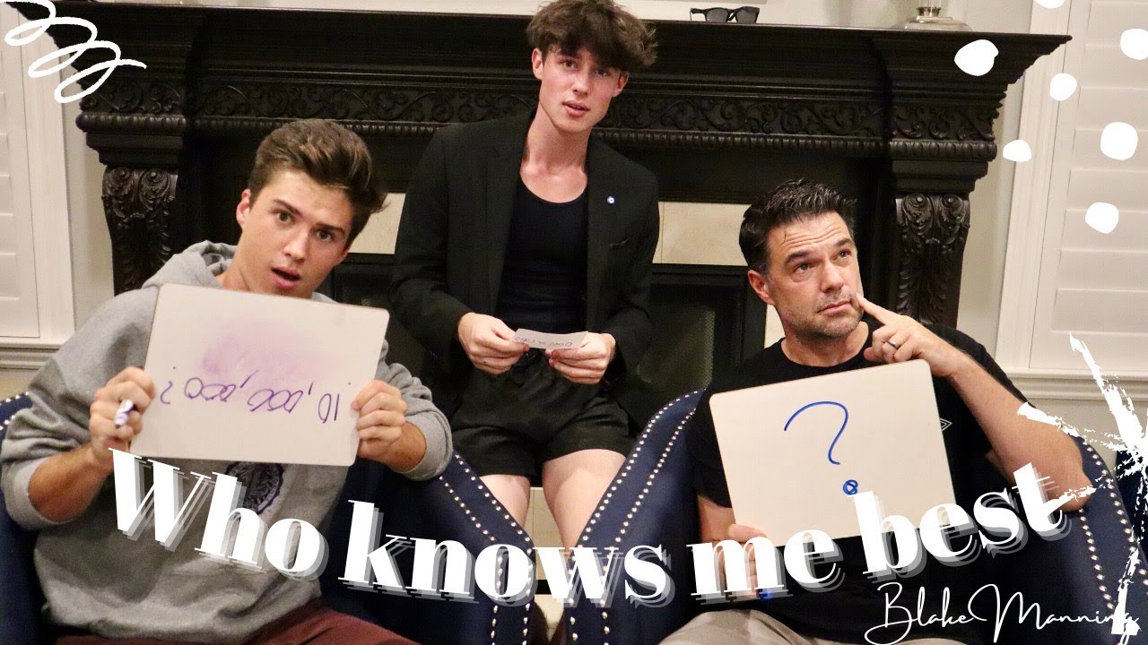 Who Knows Blake Better?? Dad vs. Brother *FUNNY* | Blake Manning