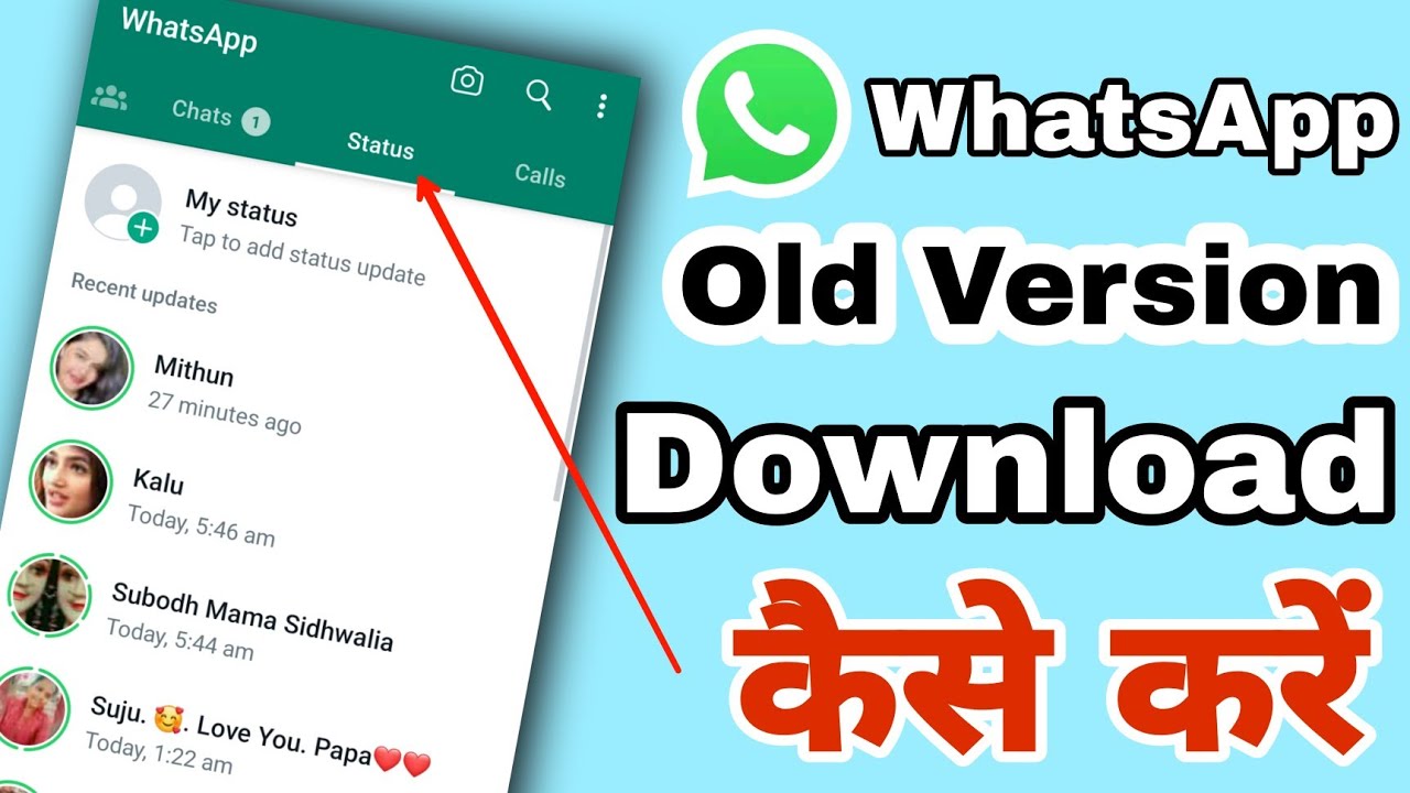 How To Download Old Version WhatsApp | WhatsApp Ka Purana Version Kaise Download Kare