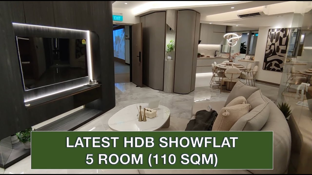 LATEST!!! (2025) - 5 room (110 sqm) HDB Showflat