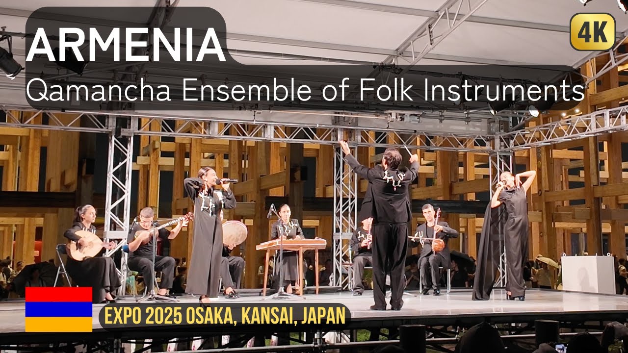 Armenia Folk Music | Qamancha Ensemble of Folk Instruments【Expo 2025 Osaka Kansai Japan】