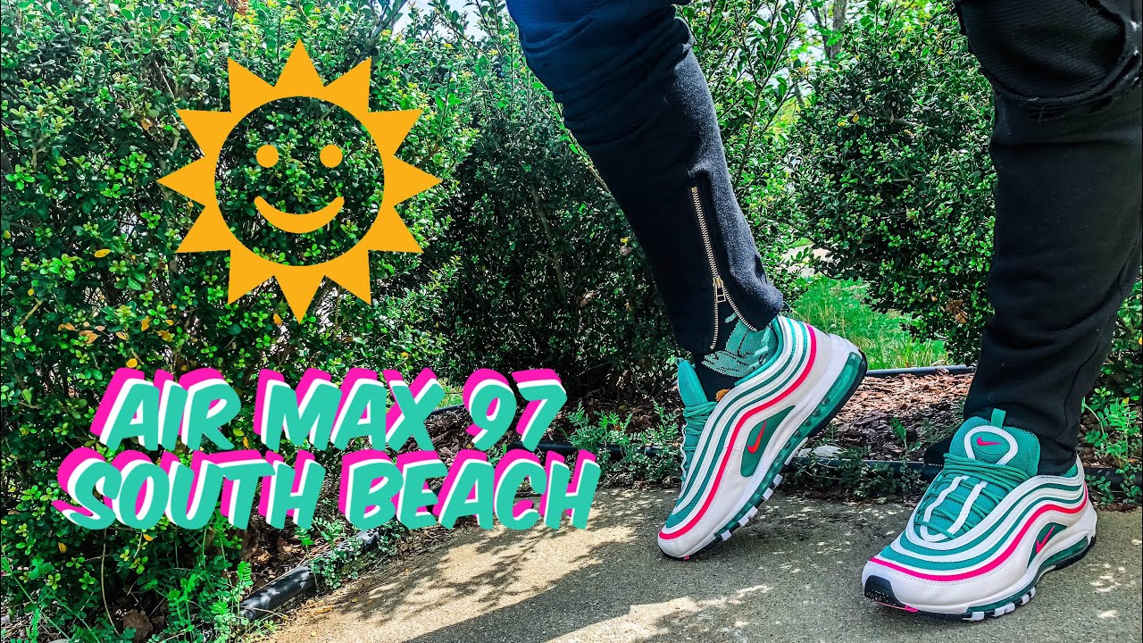 Nike Air Max 97 (South Beach) Social Status Pick up + Epic On Foot