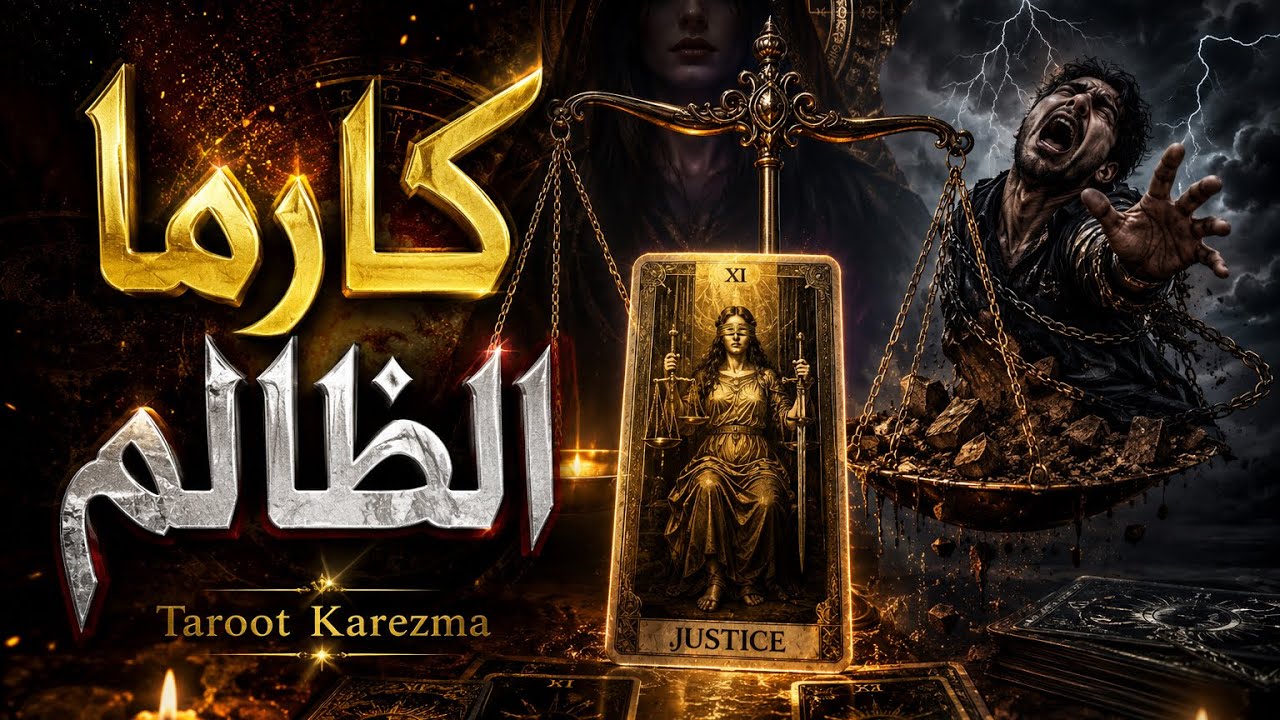 كارما الظالم - يفشل فى إخفاء وثائق فيها نهايته - سجن أو تحديد إقامة و منع من السفر - tarot