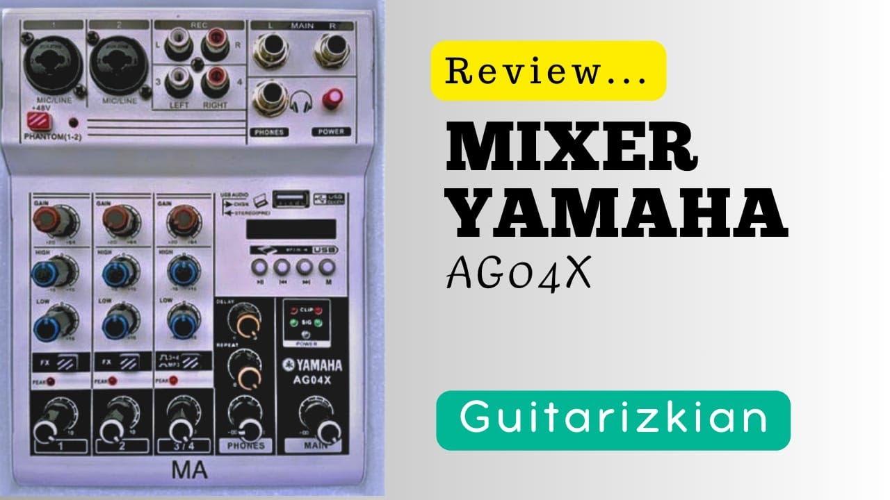 Review Mixer Murah | Yamaha AG04X | Sesuai Kebutuhan