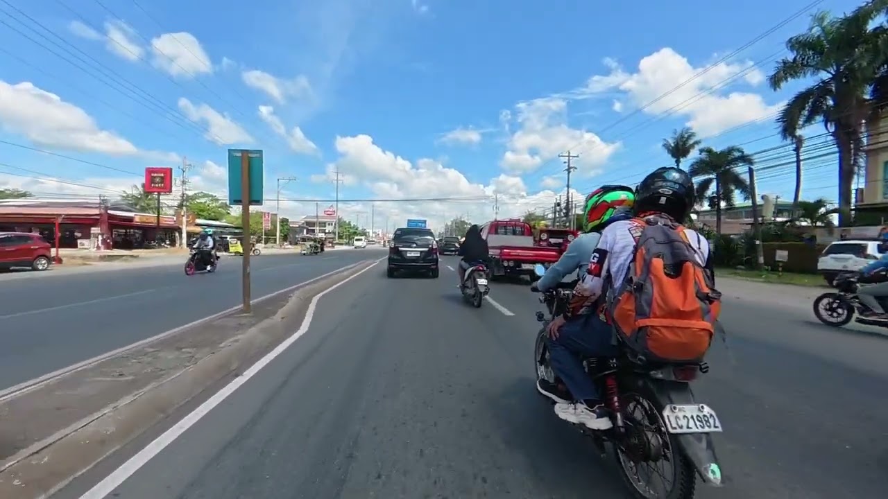 Road trip adventure from Davao City to Agusan del Sur | Honda Click 125i v4