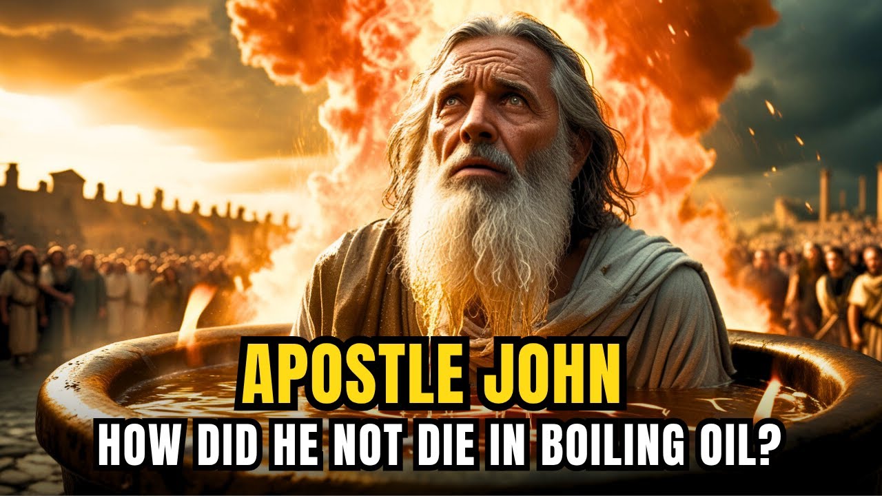 Apostle John: Thrown ALIVE into Boiling Oil! (HOW DID HE SURVIVE?)